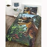 Parure de lit 1 personne Jurassic T-Rex