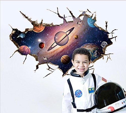 KKLL Wall stickers 3D Stereoscopic Wallpaper Kids Room Living Room Entrance Decoration Wall Sticker Removable Wall Decal , 60*90cm