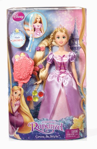 Disney Tangled Grow & Style Rapunzel Doll