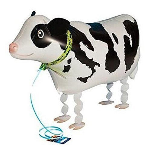 Ballon – TOOGOO(R)6pcs Kind Party Tier Ballon- inklusive Bulldogge, Giraffe, Zebra, Elefant, Panda, Kuh - 4