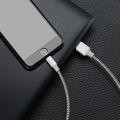 iPhone Charger GlobaLink iPhone Cable 2 Pack 2M [Reflective Cable] Lifetime Warranty Apple Charger Apple Lightning Cable for iPhone 6S Plus 6 Plus 7 Plus 5 5S 5C SE, iPad Pro Air, iPad Mini 2 3 4, iPod - Black