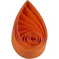 ODETOJOY Quilling Papier 10mm - 120 Stück Teal Blau 54cm Länge