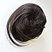 PRETTYSHOP BUN Up Do Hair Piece Hair Ribbon Ponytail Extensions Draw String Scrunchy Scrunchie Curly or Messy div. Colors (dark brown mix 1B/33 DC5)