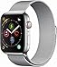 Produktbild Apple Watch Series 4 (GPS + Cellular) Edelstahlgehäuse ohne SIM-Lock, kompatibel mit iPhone 6 und höher, 44mm, Stainless Steel Case with Milanese Loop