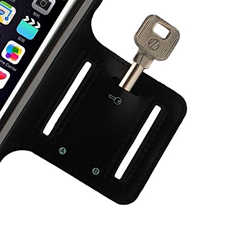 Iphone 6   6s Funda Brazalete Gimnasio Corriendo Deporte Brazalete Funda Para el iphone 6   6s 4 7Inch  Negro 