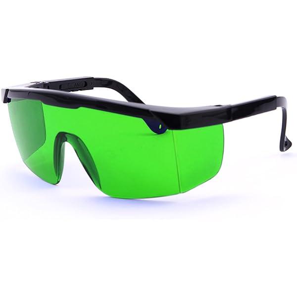 Occhiali Protettivi Laser Con Filtro Luce Blu - Per Dentisti, Estetisti E Uso Professionale | Protezione 190-490nm