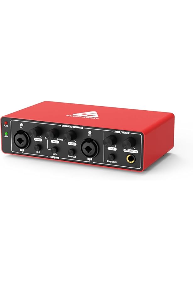 Steinberg UR22C (Red) USB 3.0 Audio Interface,2-in/2-out, 32