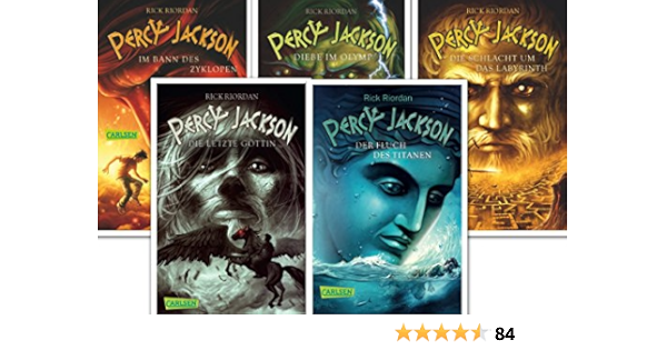 Percy Jackson Serie Von Rick Riordan Amazon De Riordan Rick Bucher