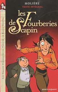 jaquette livre Les Fourberies de Scapin