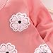 Koly Newborn Baby Clothing Sets Long-Sleeved Kids Girls Flower Bow Shirt Plaid Pant Set