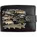 Produktbild Freshwater Fish Süßwasserfische Klassek Herren Geldbörse Portemonnaie Brieftasche Angeln Fischer Angler aus echtem Leder schwarz Geschenk Präsent mit Metall Box