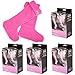 Produktbild 4 x Paar Town & Country Gummistiefel Socken flauschig Liners –/Pink/6–8