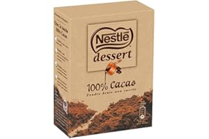 Nestlé Dessert 100% Cacao en Poudre 250g (lot de 3