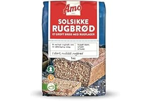 SCANDINAVIAN KITCHEN Amo Rugbrodsmix Solsikke | Danish Sunflower Rye Bread Mix | 1kg