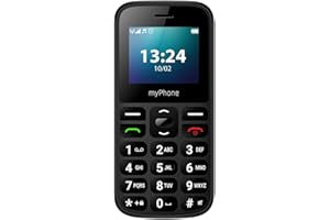 MP MYPHONE Simple pulsador de teléfono myPhone Halo A LTE 4G Volte botón SOS, batería de Gran Capacidad 800mah hasta 7 días con una Sola Carga, 128mb Unidad Dual SIM, teléfono Ideal para Personas Mayores