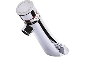 PRESTO Mitigeur lavabo sur plage Néo - Robinet d'arrêt droits - 15 secondes