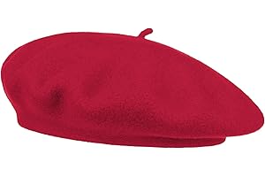 Van Der Rich ® - Boina de Lana para Niños para un Tamaño Máximo de Cabeza de 52 cm