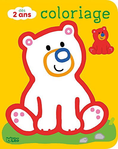Coloriages pour les tout-petits: les animaux de la montagne