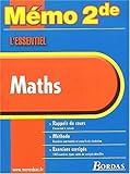 Image de MEMO ESSENTIEL MATHS 2NDE    (Ancienne Edition)