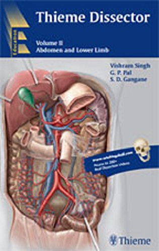 Buy THIEME DISSECTOR ABDOMEN AND LOWER LIMB VOL 2 (PB 2016): Volume I