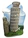 Produktbild Schiefe Turm von Pisa Italien Paris Kunstharz 3D Kühlschrankmagnet Souvenir Tourist Geschenk