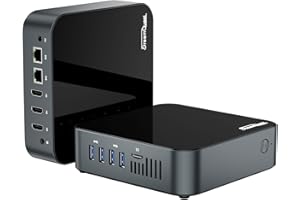 ‎DREAMQUEST DreamQuest Mini PC Windows 11 Pro vorinstalliert,Intel Alder Lake 2025 New N150 (bis zu 3,6 GHz) 16 GB DDR4+512 GB M.2 SSD,Mini-Desktop-Computer 4K HD HDMI/WiFi 5/BT5.0/ für Business,Heimkino