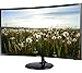 Price comparison product image Samsung VF39 LV32F390SEXXXU Smart Curved LED Monitor with TV Tuner and HD Freeview, Black, 32"