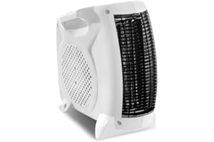 TROTEC Soplador calefactor TFH 19 E 2 Variantes de instalación - Vertical/Horizontal 2 velocidades de Calor (1 000 W/2 000 W)