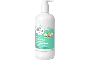 Bee Nature - Eau Nettoyante Enfant - Sans Rinçage - Nettoyant Crème Solaire - Miellé Drop Apaise - 99,99% d'Origine Naturelle - Adoucit et Protège la Peau - 500ml