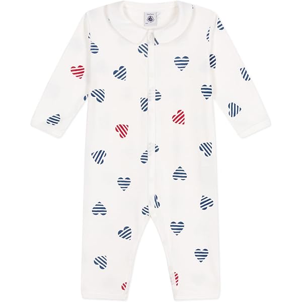 Petit Bateau Unisex Baby Schlafanzug - Französische Qualität Für Babys
