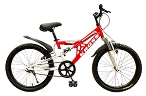 KROSS Unisex-Youth 20TSS Hunter Bicycle (Red/White)
