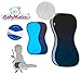 Produktbild BabyMatex ** PADDIX SCHWARZ ** Atmungsaktive, antiallergische Sitzauflage / Sitzeinlage -- AERO MESH 3D System-- Universal für Babyschale, Autokindersitz, z.B. für Maxi-Cosi, Römer, für Kinderwagen, Buggy, Hochstuhl etc.