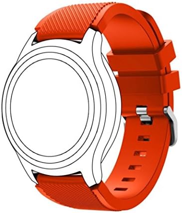 Gear S3 Classic Watch Band, Venter® Soft Silicone Replacement Sport Strap for Samsung Gear S3 Frontier / S3 Classic / Moto 360 2nd Gen 46mm Smart Watch(NOT FIT S2 &amp; S2 Classic &amp; Fit2)