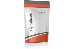 ‎GYMBEAM GymBeam L-Glutamin Pulver, 12000mg pro Tagesdosis - bedingt essentielle Aminosäure, Wiederauffüllen von Glutaminspeicher, geeignet für Ausdauer & Kraftsportler (250 g, Unflavored)