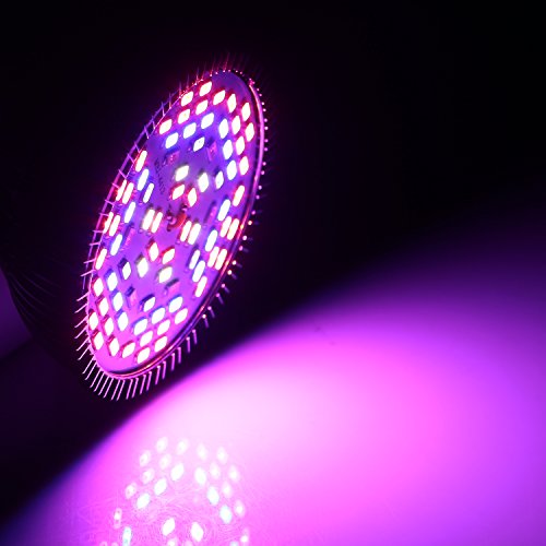 officematters (TM) 15W volles Spektrum LED Wachsendes Licht Glühbirne für Pflanzen, 78 pcs Glühbirnen für alle Phasen des Wachstums von Pflanzen Pflanzenlampen - 4