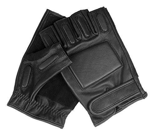 Preisvergleich Produktbild SEC Fingerlinge Leder schwarz S-XXL (XL)