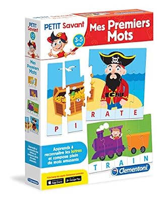 Clementoni - 62523 - Jeu Educatif - Mes Premiers Mots - 3 À 5 Ans