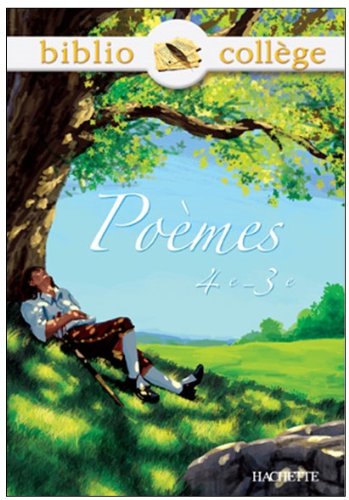 couverture de : Po&egrave;mes 4&egrave;me-3&egrave;me