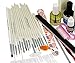 Micro Trader Nail Professional Art Manicure UV Gel Tool Kit Full Set With Bag