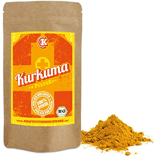 Preisvergleich Produktbild Kurkuma-Pulver, BIO, naturrein, biophysikalisch besonders hochwertig - viel mehr als ein Gewürz 250 g