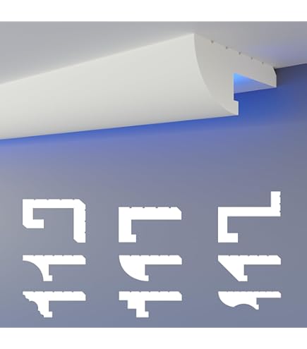 LED sierlijsten voor plafond en wandmontage