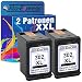Produktbild PlatinumSerie® 2 Druckerpatronen remanufactured für HP 302 XL Black mit Füllstandsanzeige und 135% mehr Inhalt! Für HP OfficeJet 4650 4650 Series 4654 4655 4656 4657 4658