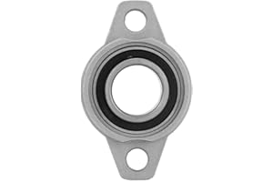 VIKYE Cuscinetto della flangia del blocchetto di cuscino di 30mm, KFL006 Cuscinetto rombico della flangia del blocchetto di cuscino montato della lega di alluminio miniatura dello zinco per il macchinario g