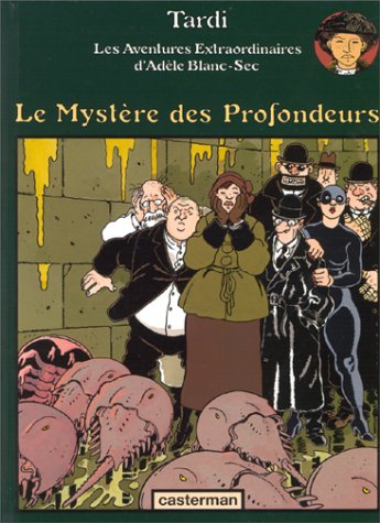 couverture de : myst&egrave;re des profondeurs