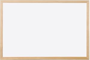 Q-Connect Wooden Frame Whiteboard 600 x 400 mm