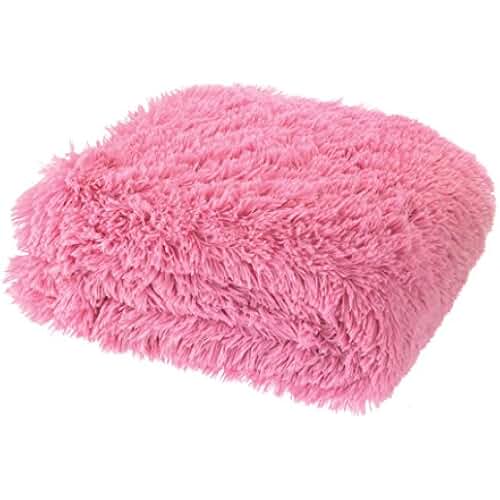 Amazon.co.uk pink fluffy cushions