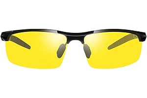 MIRYEA Polarized Photochromic Outdoor Sports Safety Sunglasses for Men Women Anti Glare UV400 Protection for Day and Night Driving Cycling Golf Running Cycling Fishing Eyewear Sun Glasses