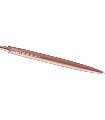 Parker Kugelschreiber Mit Gravur - Personalisiert In Roségold, Blaue Mine, Edles Geschenk