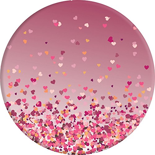 PopSockets: Ausziehbarer Sockel und Griff fÃ¼r Smartphones und Tablets - Heart Confetti