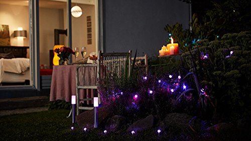 OSRAM 4058075005013 A++ to A, LED Gartenleuchte LIGHTIFY Gardenpole Extension Kit, Aluminium, 4.20 W, silber, 27 x 3.8 x 3.8 cm - 5